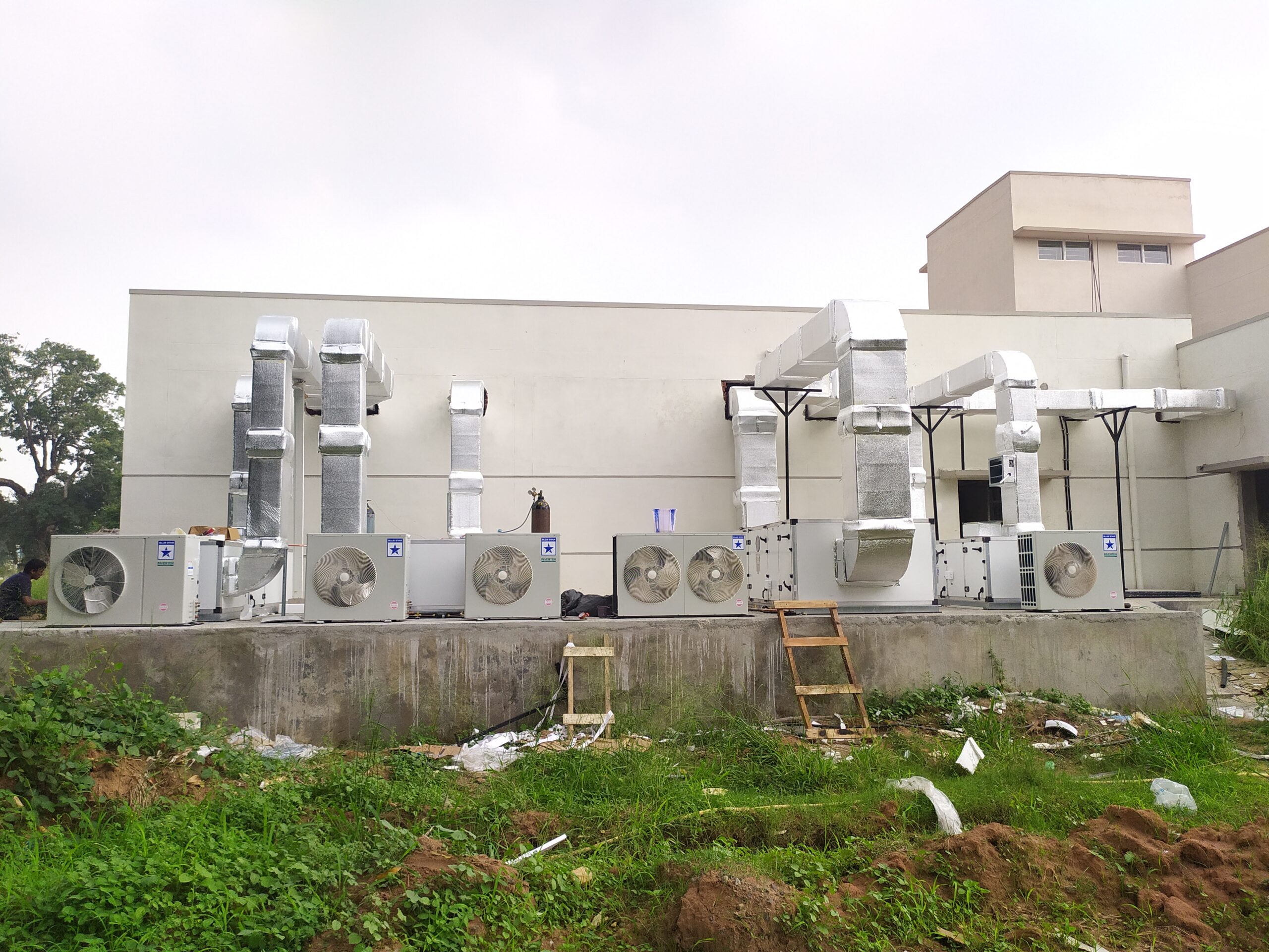 Clean Room with HVAC Systems