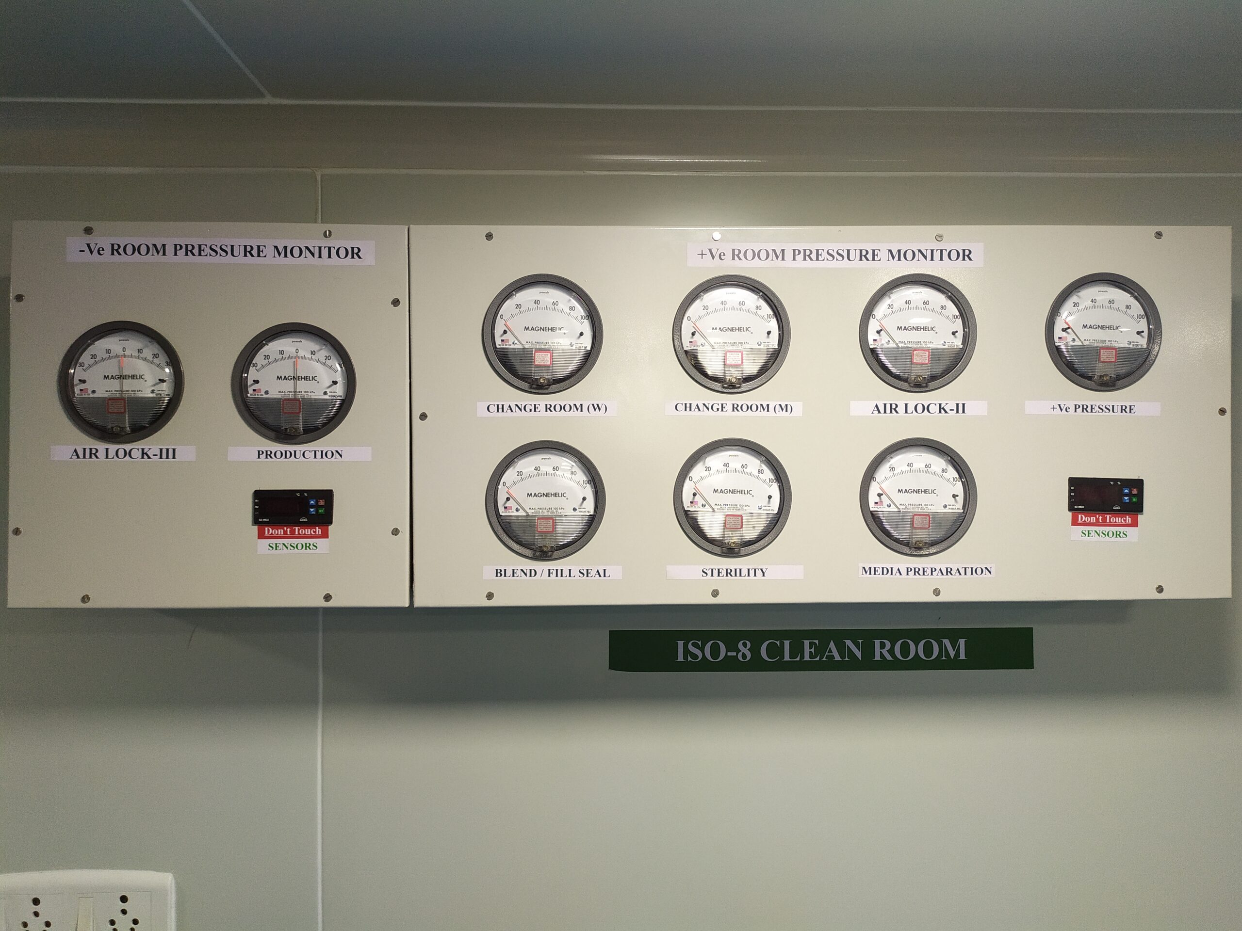 Room Pressure monitoring Systems